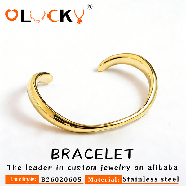 18k-Gold-Plated-Stainless-Steel-Curved-Cuff-Bangle-Bracelet01