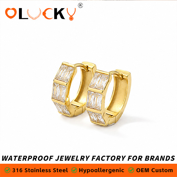 Classic-baguette-cubic-zirconia-round-huggie-hoops-earrings01