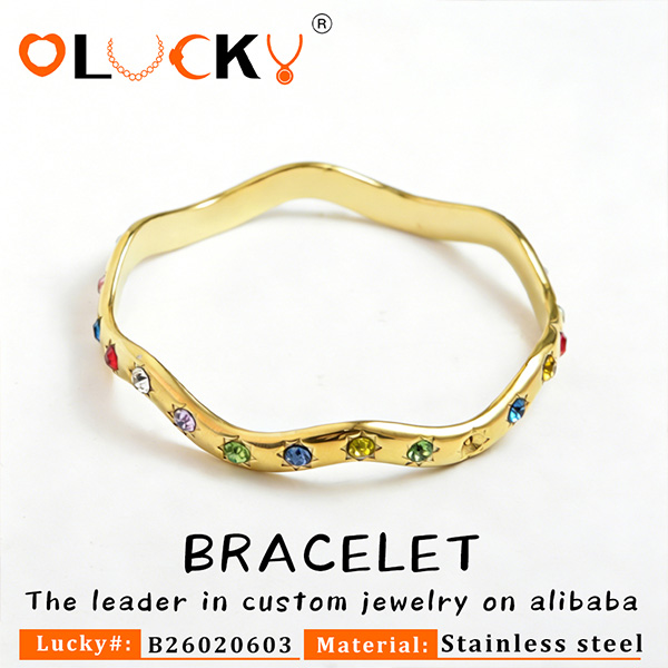 Colorful-Rainbow-Wave-Bangle-Bracelet01